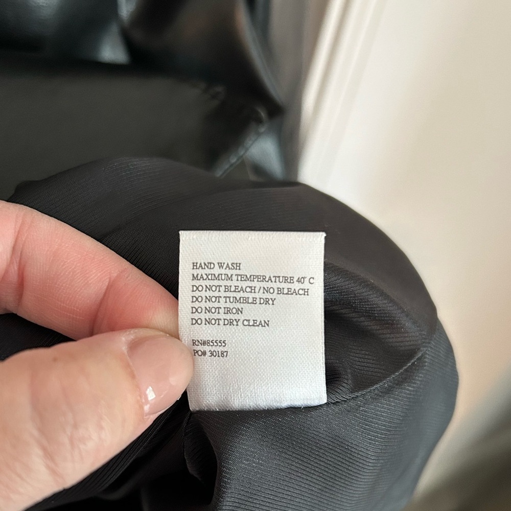 Pistola Black Leather Blazer - Picture 8 of 11
